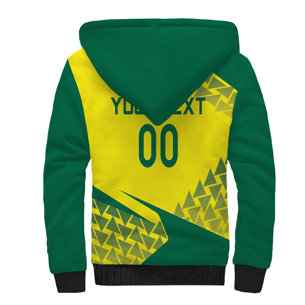 Custom Lithuania Volleyball Sherpa Hoodie Go Champion Sporty Style - Wonder Print Shop