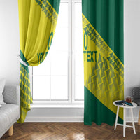 Custom Lithuania Volleyball Window Curtain Go Champion Sporty Style - Wonder Print Shop