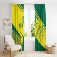 Custom Lithuania Volleyball Window Curtain Go Champion Sporty Style - Wonder Print Shop