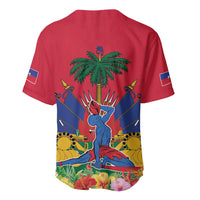 Haiti Independence Day Baseball Jersey Le Marron Inconnu Unity Makes Strength - Wonder Print Shop