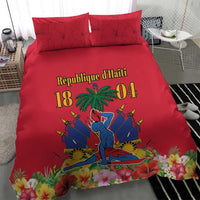 Haiti Independence Day Bedding Set Le Marron Inconnu Unity Makes Strength - Wonder Print Shop