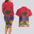 Haiti Independence Day Couples Matching Long Sleeve Bodycon Dress and Hawaiian Shirt Le Marron Inconnu Unity Makes Strength - Wonder Print Shop