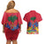 Haiti Independence Day Couples Matching Off Shoulder Short Dress and Hawaiian Shirt Le Marron Inconnu Unity Makes Strength - Wonder Print Shop