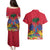 Haiti Independence Day Couples Matching Puletasi and Hawaiian Shirt Le Marron Inconnu Unity Makes Strength - Wonder Print Shop
