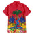 Haiti Independence Day Family Matching Long Sleeve Bodycon Dress and Hawaiian Shirt Le Marron Inconnu Unity Makes Strength - Wonder Print Shop