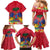 Haiti Independence Day Family Matching Mermaid Dress and Hawaiian Shirt Le Marron Inconnu Unity Makes Strength - Wonder Print Shop