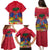 Haiti Independence Day Family Matching Puletasi and Hawaiian Shirt Le Marron Inconnu Unity Makes Strength - Wonder Print Shop