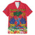 Haiti Independence Day Family Matching Short Sleeve Bodycon Dress and Hawaiian Shirt Le Marron Inconnu Unity Makes Strength - Wonder Print Shop
