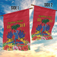 Haiti Independence Day Garden Flag Le Marron Inconnu Unity Makes Strength - Wonder Print Shop