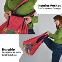 Haiti Independence Day Grocery Bag Le Marron Inconnu Unity Makes Strength