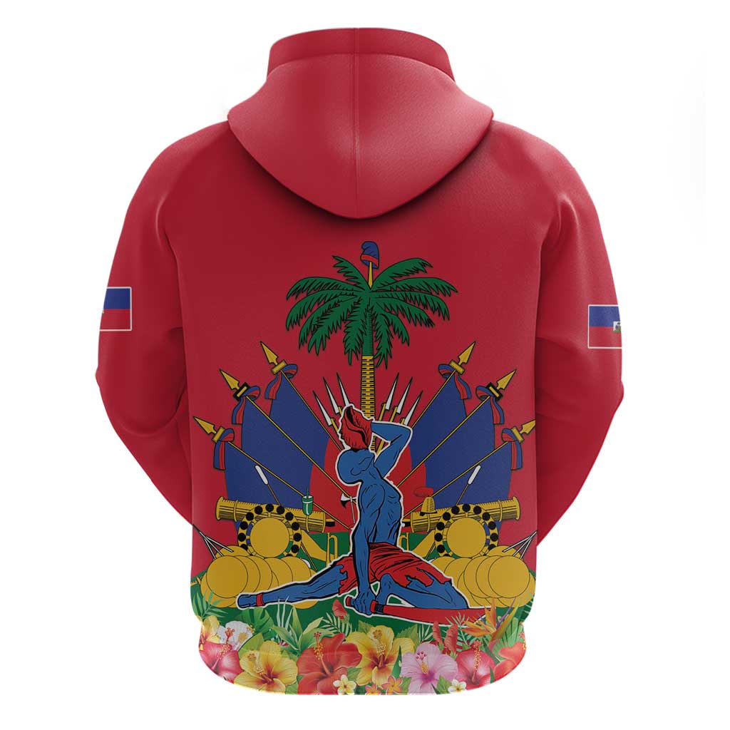 Haiti Independence Day Hoodie Le Marron Inconnu Unity Makes Strength - Wonder Print Shop