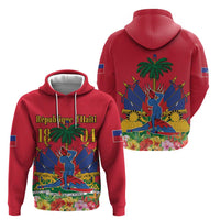 Haiti Independence Day Hoodie Le Marron Inconnu Unity Makes Strength - Wonder Print Shop