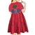 Haiti Independence Day Kid Short Sleeve Dress Le Marron Inconnu Unity Makes Strength - Wonder Print Shop