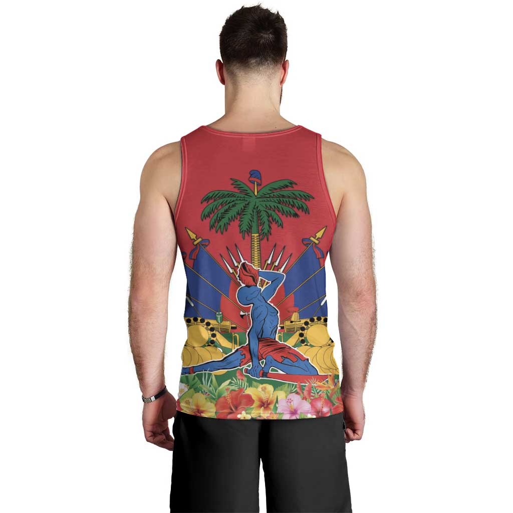 Haiti Independence Day Men Tank Top Le Marron Inconnu Unity Makes Strength - Wonder Print Shop