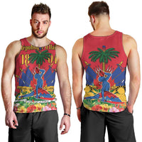 Haiti Independence Day Men Tank Top Le Marron Inconnu Unity Makes Strength - Wonder Print Shop