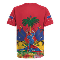 Haiti Independence Day Rugby Jersey Le Marron Inconnu Unity Makes Strength - Wonder Print Shop
