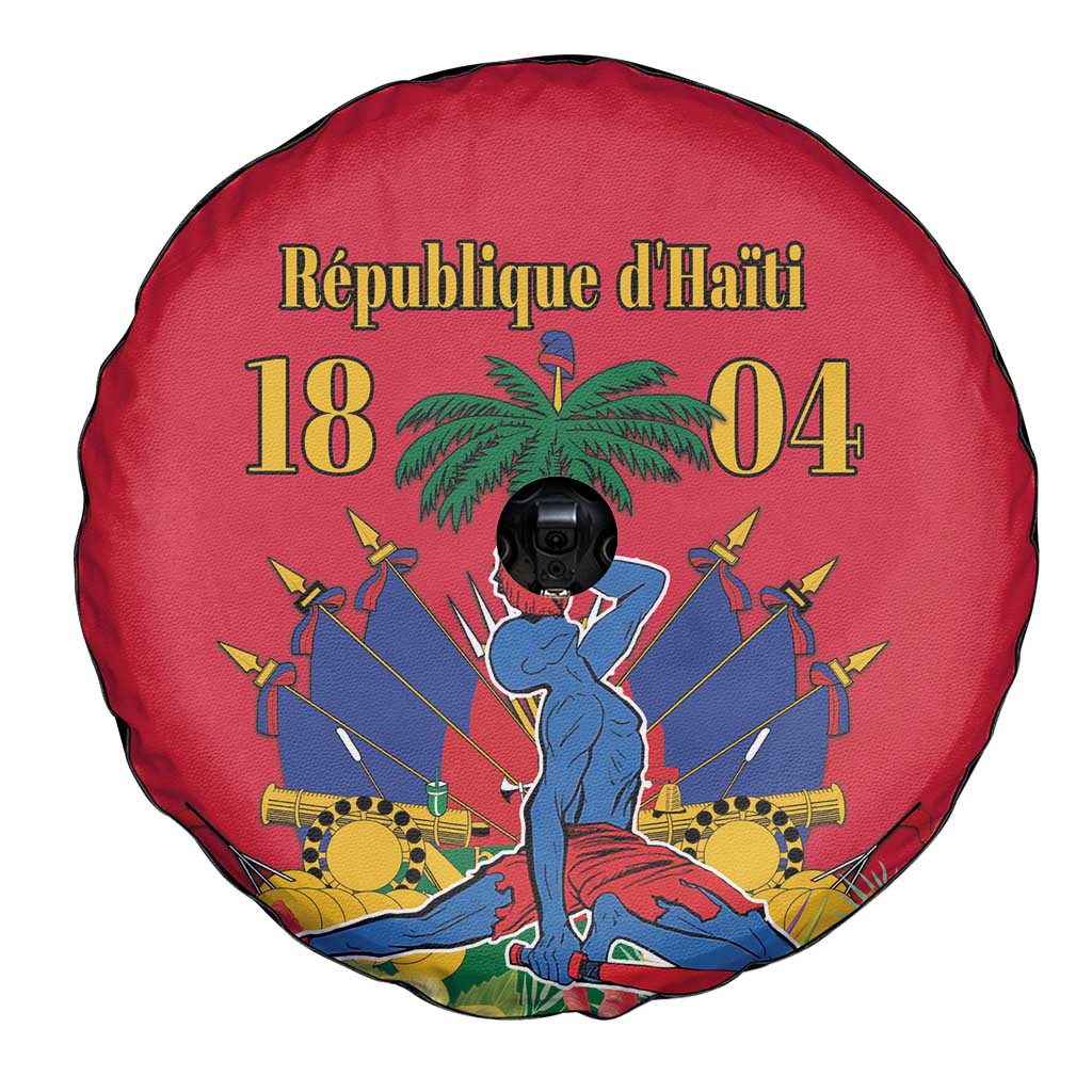 Haiti Independence Day Spare Tire Cover Le Marron Inconnu Unity Makes Strength - Wonder Print Shop