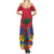 Haiti Independence Day Summer Maxi Dress Le Marron Inconnu Unity Makes Strength - Wonder Print Shop