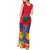 Haiti Independence Day Tank Maxi Dress Le Marron Inconnu Unity Makes Strength - Wonder Print Shop