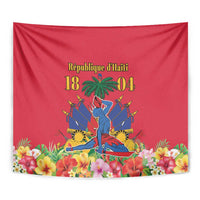 Haiti Independence Day Tapestry Le Marron Inconnu Unity Makes Strength - Wonder Print Shop
