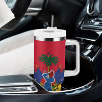 Haiti Independence Day Tumbler With Handle Le Marron Inconnu Unity Makes Strength - Wonder Print Shop