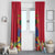 Haiti Independence Day Window Curtain Le Marron Inconnu Unity Makes Strength - Wonder Print Shop