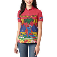 Haiti Independence Day Women Polo Shirt Le Marron Inconnu Unity Makes Strength - Wonder Print Shop