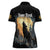 Personalized Estonia Women Polo Shirt Wolf Howling At The Moon - Wonder Print Shop