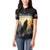 Personalized Estonia Women Polo Shirt Wolf Howling At The Moon - Wonder Print Shop
