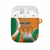 Ivory Coast Football AirPods Case Les Elephants Spirit - Wonder Print Shop
