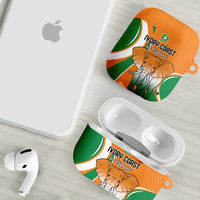 Ivory Coast Football AirPods Case Les Elephants Spirit - Wonder Print Shop