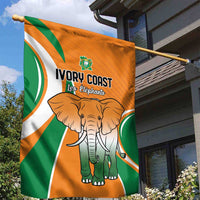 Ivory Coast Football Garden Flag Les Elephants Spirit - Wonder Print Shop