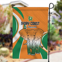 Ivory Coast Football Garden Flag Les Elephants Spirit - Wonder Print Shop