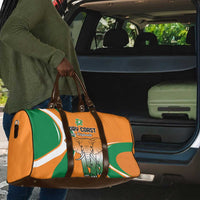 Ivory Coast Football Travel Bag Les Elephants Spirit - Wonder Print Shop