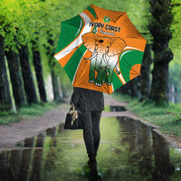 Ivory Coast Football Umbrella Les Elephants Spirit - Wonder Print Shop