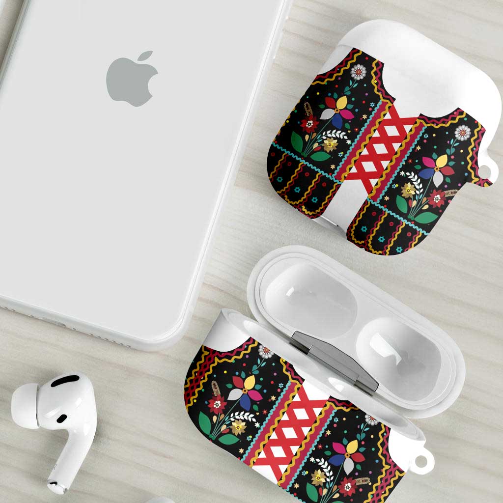Vintage Polish Gorsecik AirPods Case Slavic Floral Folk Art