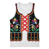 Vintage Polish Gorsecik Basketball Jersey Slavic Floral Folk Art