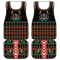 Vintage Polish Gorsecik Car Mats Slavic Floral Folk Art