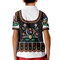 Vintage Polish Gorsecik Kid Polo Shirt Slavic Floral Folk Art