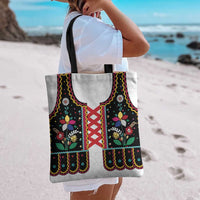 Vintage Polish Gorsecik Tote Bag Slavic Floral Folk Art