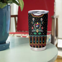 Vintage Polish Gorsecik Tumbler Cup Slavic Floral Folk Art