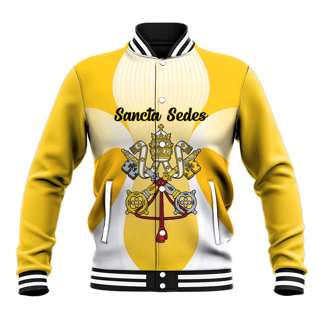 Personalized Holy See - Vatican City Baseball Jacket Sporty Style