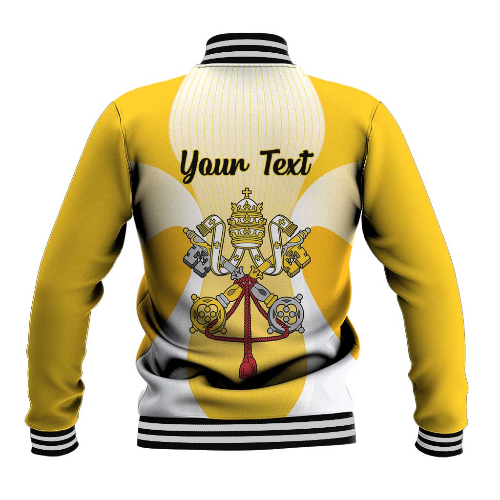 Personalized Holy See - Vatican City Baseball Jacket Sporty Style