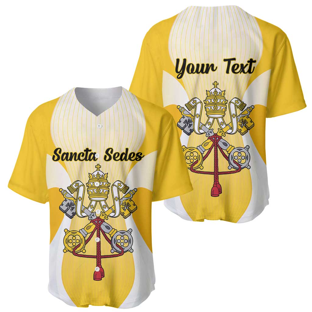 Personalized Holy See - Vatican City Baseball Jersey Sporty Style