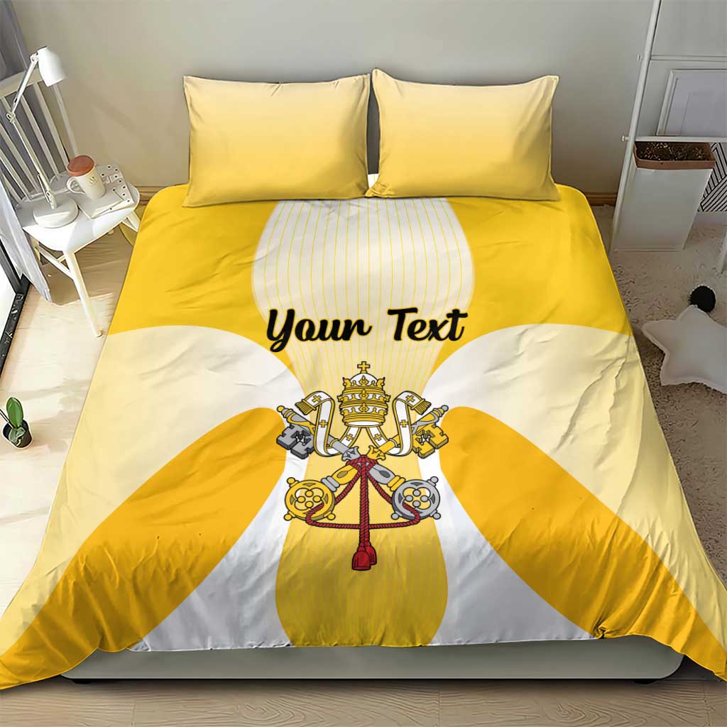 Personalized Holy See - Vatican City Bedding Set Sporty Style