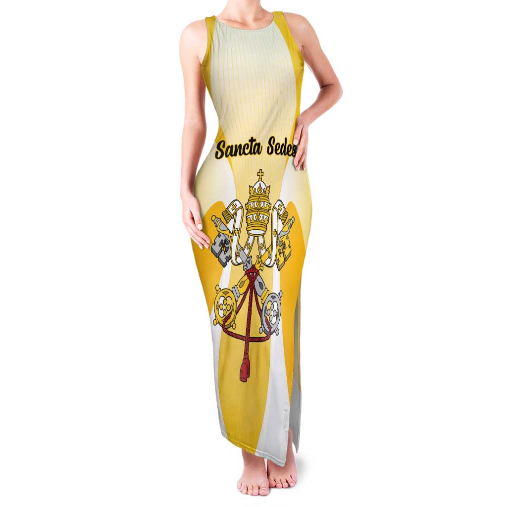 Personalized Holy See - Vatican City Family Matching Tank Maxi Dress and Hawaiian Shirt Sporty Style