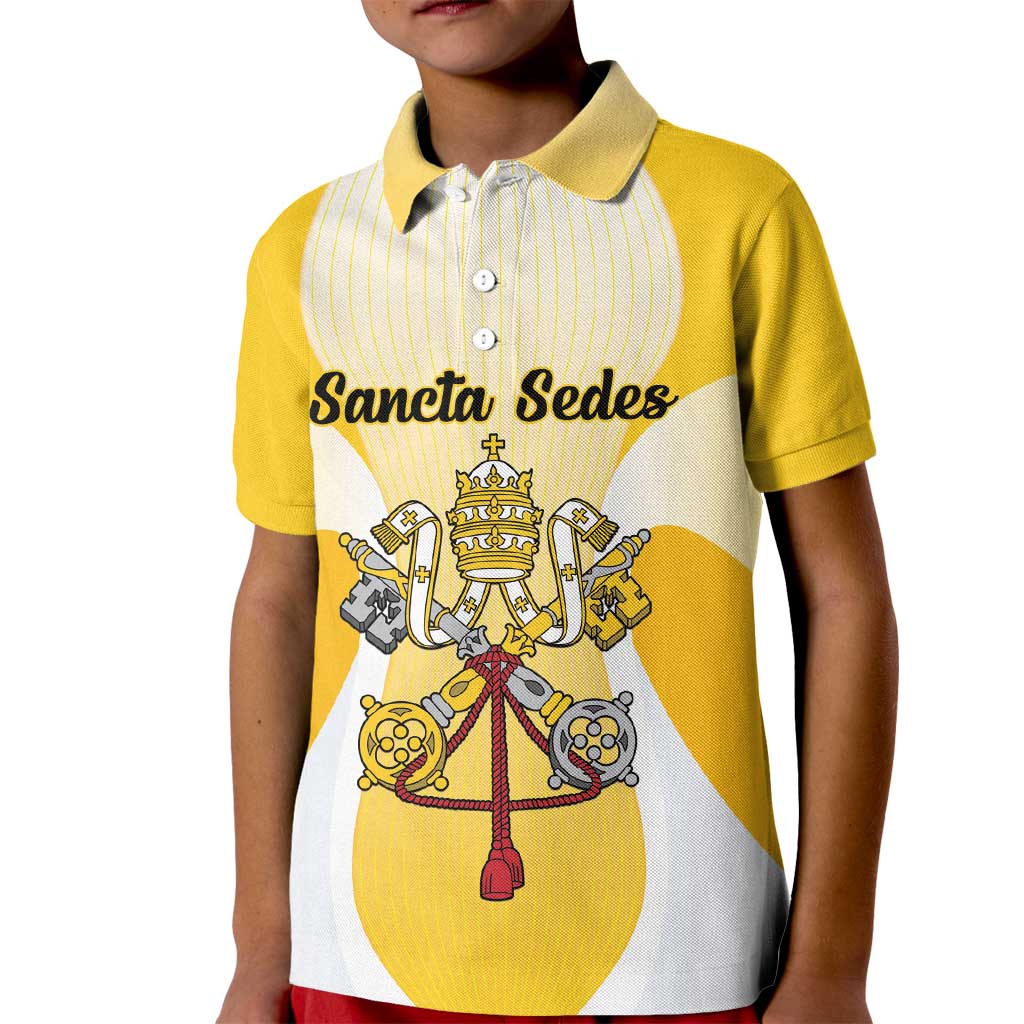 Personalized Holy See - Vatican City Kid Polo Shirt Sporty Style