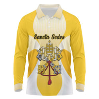 Personalized Holy See - Vatican City Long Sleeve Polo Shirt Sporty Style
