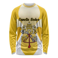 Personalized Holy See - Vatican City Long Sleeve Shirt Sporty Style
