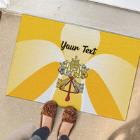 Personalized Holy See - Vatican City Rubber Doormat Sporty Style